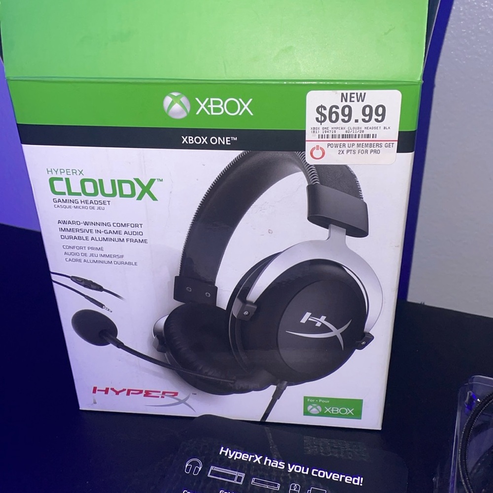 Hyperx Cloudx Gaming Headset